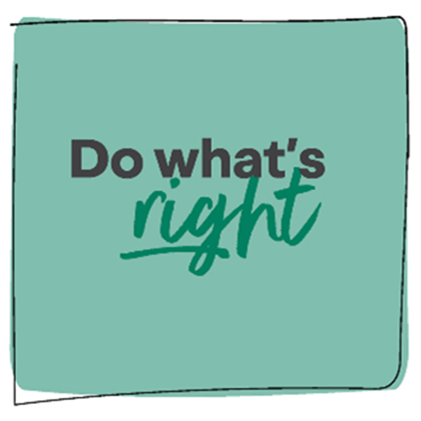 Do what's right