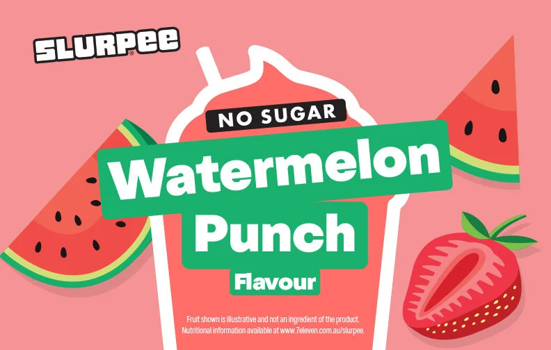 Slurpee No Sugar Watermelon Punch