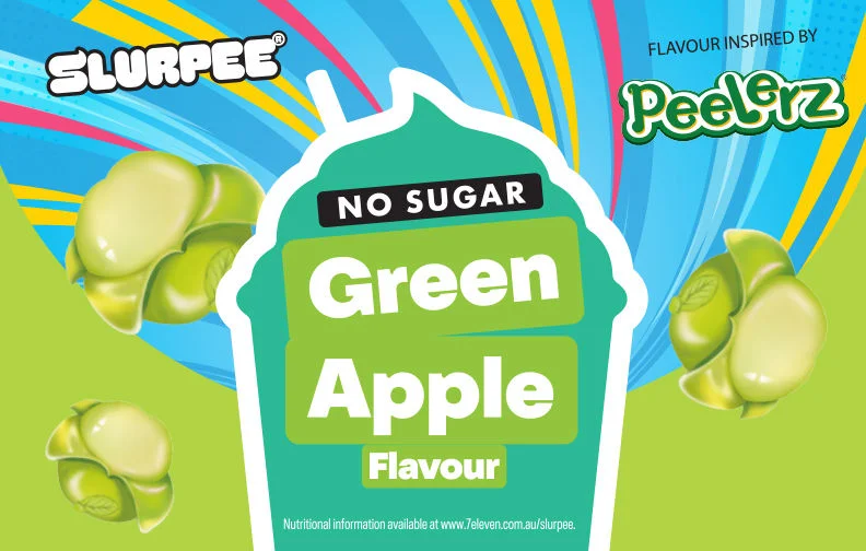 Slurpee No Sugar Green Apple