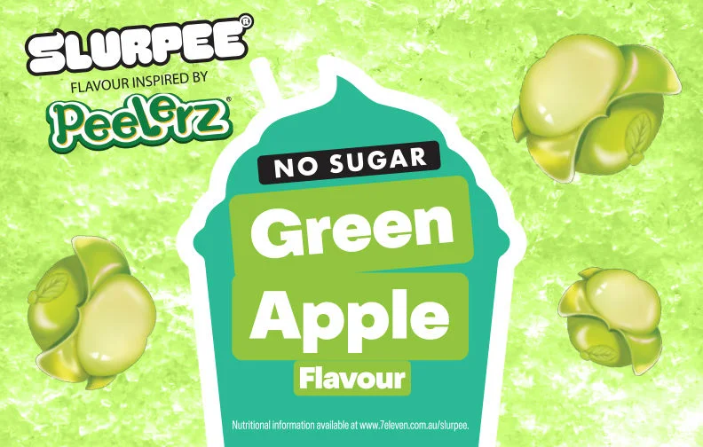 Slurpee No Sugar Green Apple