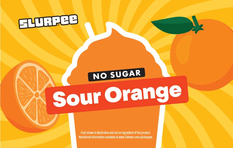  Slurpee No Sugar Sour Orange