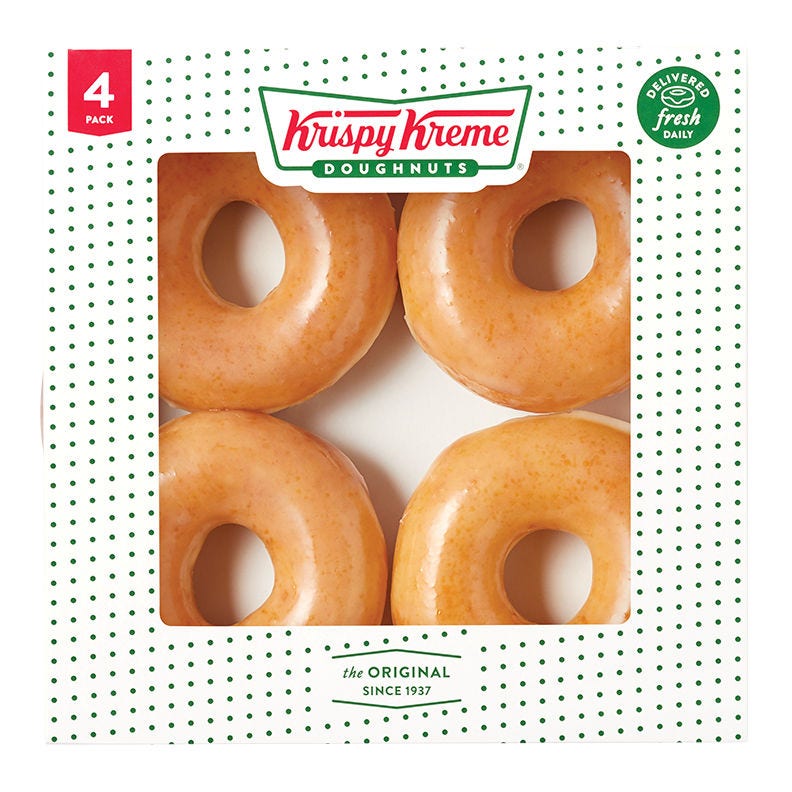 Original Glazed® Doughnut 4pk