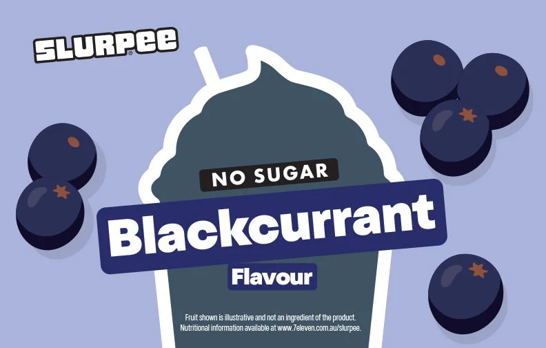 Slurpee No Sugar Blackcurrant