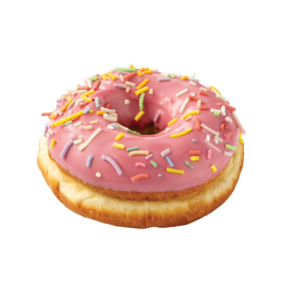 Daniel's Donuts Strawberry M&Ms