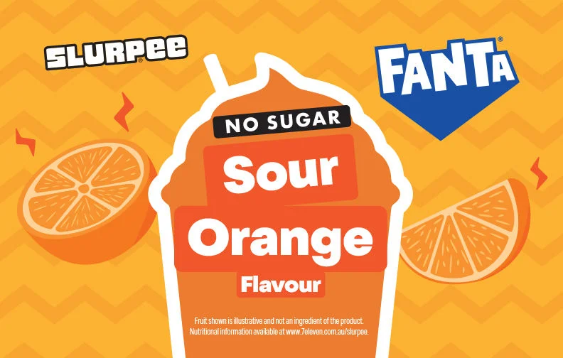  Slurpee No Sugar Sour Orange