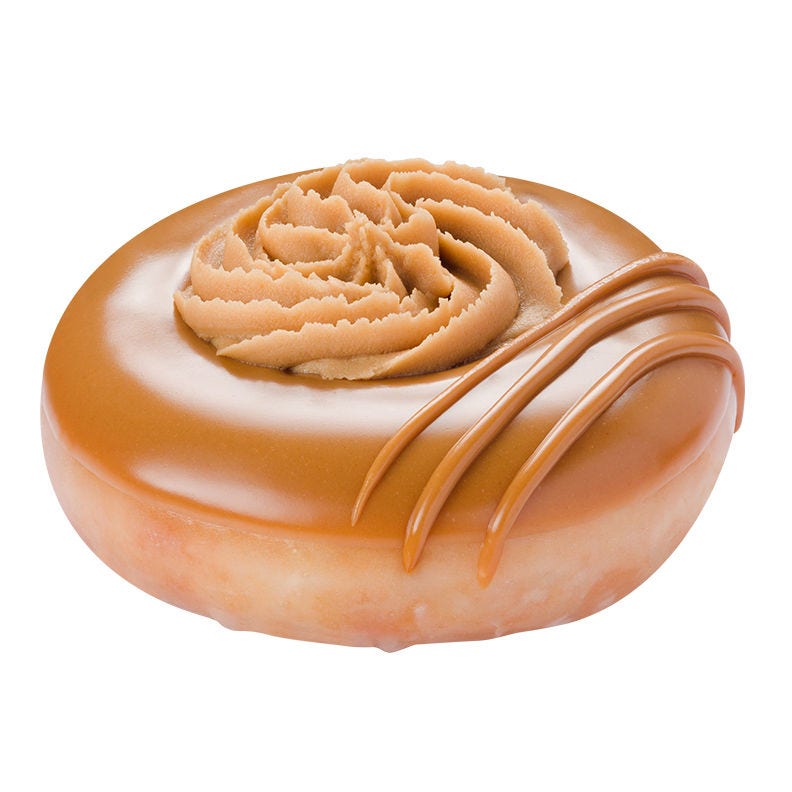 Biscoff Creme Doughnut 