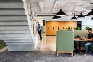 Inside 7-Eleven's corporate office in Richmond.