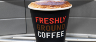 Freshly ground 7-Eleven coffee