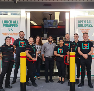 7-Eleven Midland team