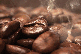 7-Eleven coffee beans being ground