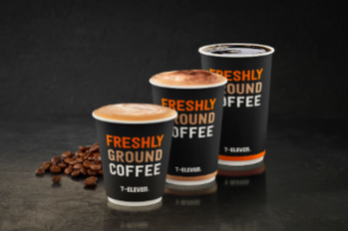 Regular $1, Large $2 and Super $3 7-Eleven coffees.