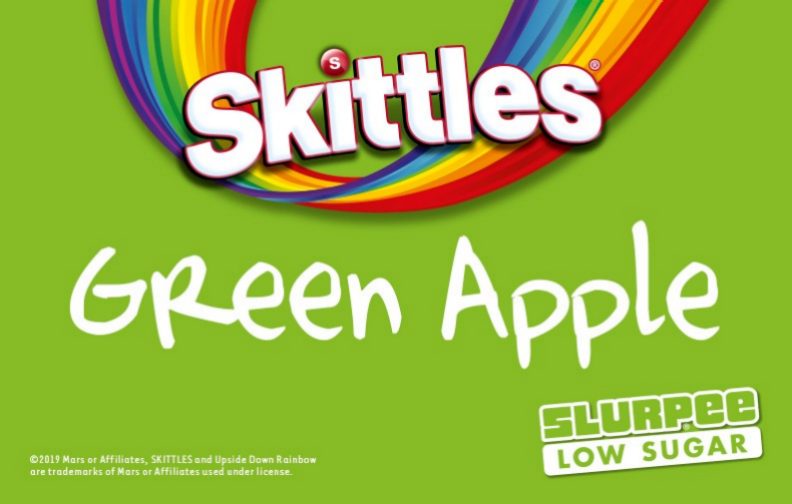 7-Eleven Slurpee Low Sugar Green Apple Flavour