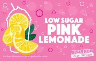 7-Eleven Slurpee Low Sugar Pink Lemonade