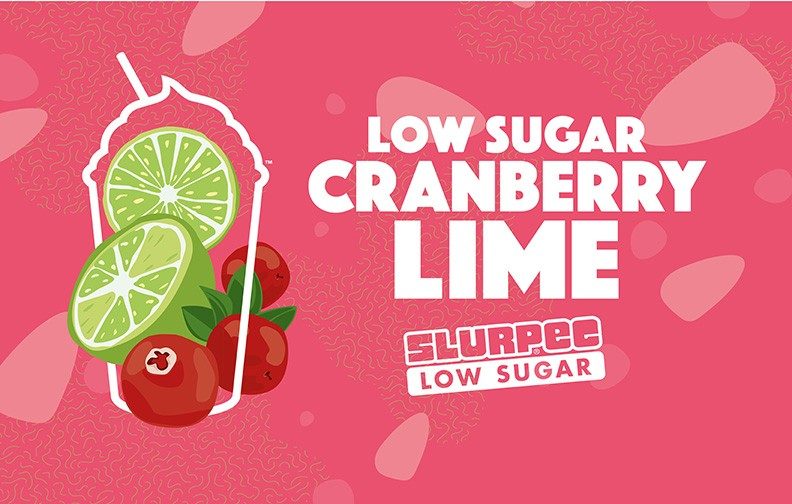 Slurpee Low Sugar Cranberry Lime
