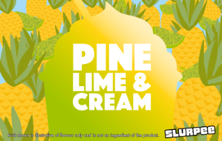 Slurpee pine lime and cream