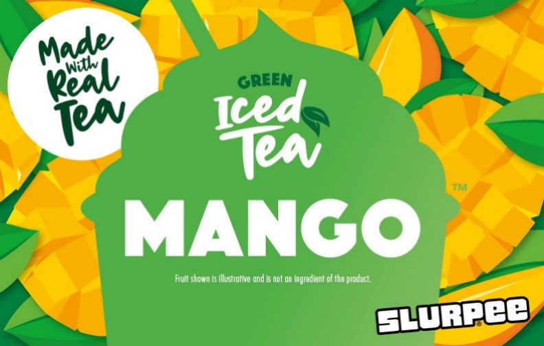 7-Eleven Slurpee Iced Tea Mango Flavour