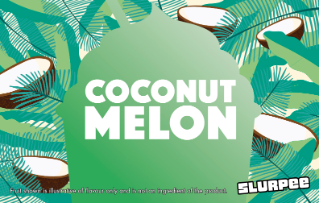7-Eleven Slurpee Coconut Melon Flavour