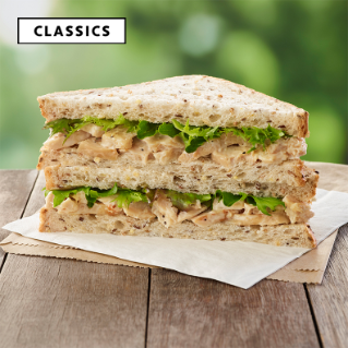 7-Eleven Chicken and Lettuce Sandwich