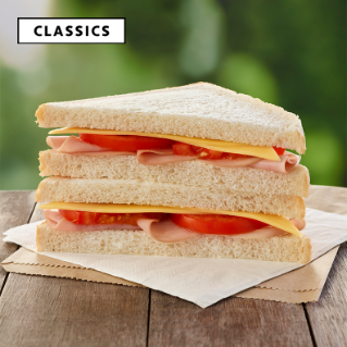7-Eleven Ham, Cheese & Tomato Sandwich