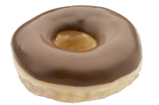 Krispy Kreme Choc Iced Doughnut