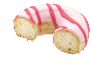 Krispy Kreme Strawberry Iced Doughnut