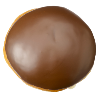 Krispy Kreme Choc Iced Custard Doughnut