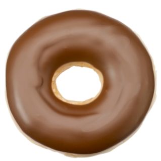 Krispy Kreme Choc Iced Doughnut