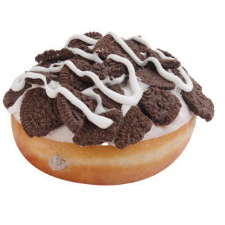 Krispy Kreme OREO® Cookies Doughnut