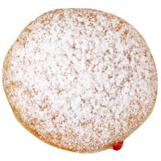 Strawberry Jam Doughnut