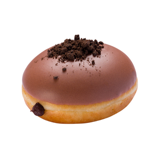 Vegan Fudge Brownie Bliss Doughnut