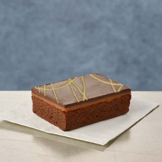 7-Eleven Choc Caramel Brownie