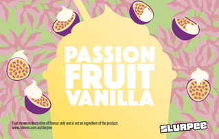 7-Eleven Slurpee Passionfruit Vanilla
