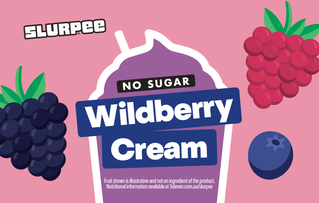 Slurpee No Sugar Wildberry Cream