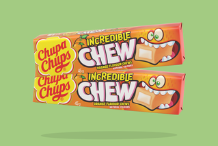 Chupa Chups Incredible Chew Orange 45g varieties