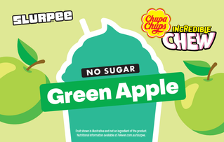 Slurpee No Sugar Green Apple