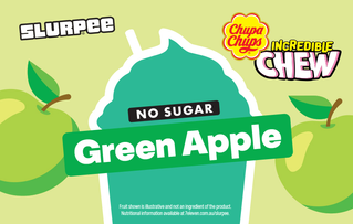SLurpee No Sugar Green Apple