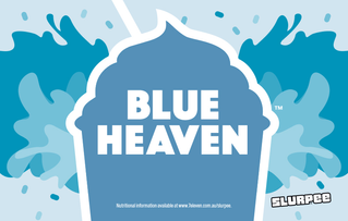 7-Eleven Slurpee Blue Heaven Flavour