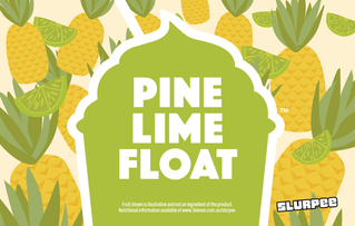 Slurpee Pine Lime Float