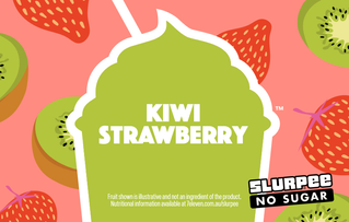 Slurpee No Sugar Kiwi Strawberry