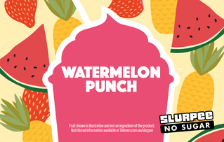 Slurpee No Sugar Watermelon Punch