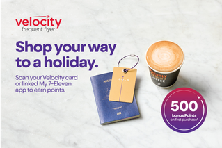 Shop your way to a holiday. Scan your Velocity card or linked My 7-Eleven app to earn points. 500 bonus Points on first purchase*