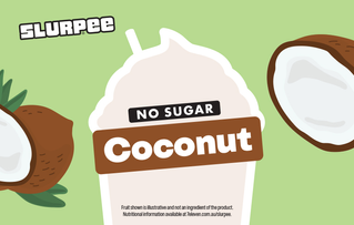 Slurpee No Sugar Coconut