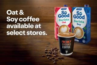 Oat & Soy coffee available at select stores.