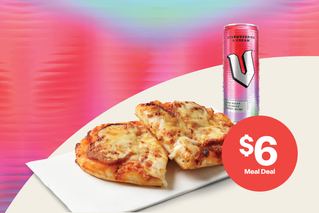 New. Hot pizza combo. $6 Meal Deal. 