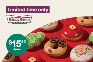 Limited time only. Krispy Kreme Christmas 4 Pack. $15.50 4 pack. 