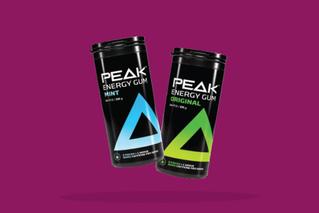 Peak Energy Gum 28g varieties - $6ea
