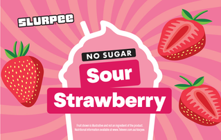 No Sugar Sour Strawberry