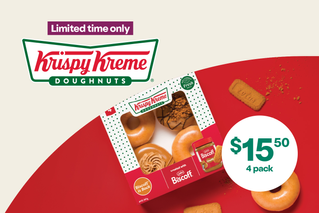 Krispy Kreme Lotus Biscoff® 4 Pack