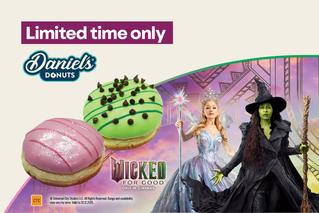 Limited time only. Daniel's Donuts. Wicked For Good Donuts.
