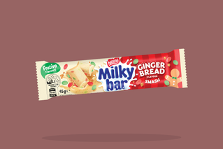 Nestle Milky Bar Gingerbread Smash 45g - New